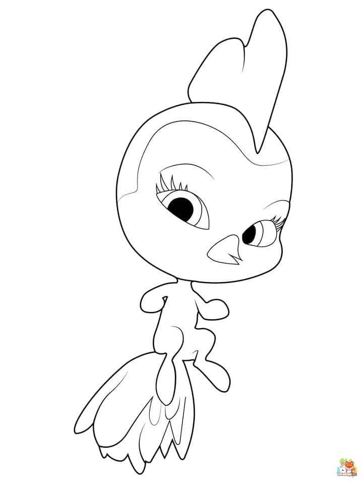 kwami miraculous ladybug coloring pages 1