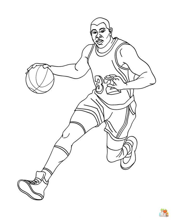 lebron james coloring pages free
