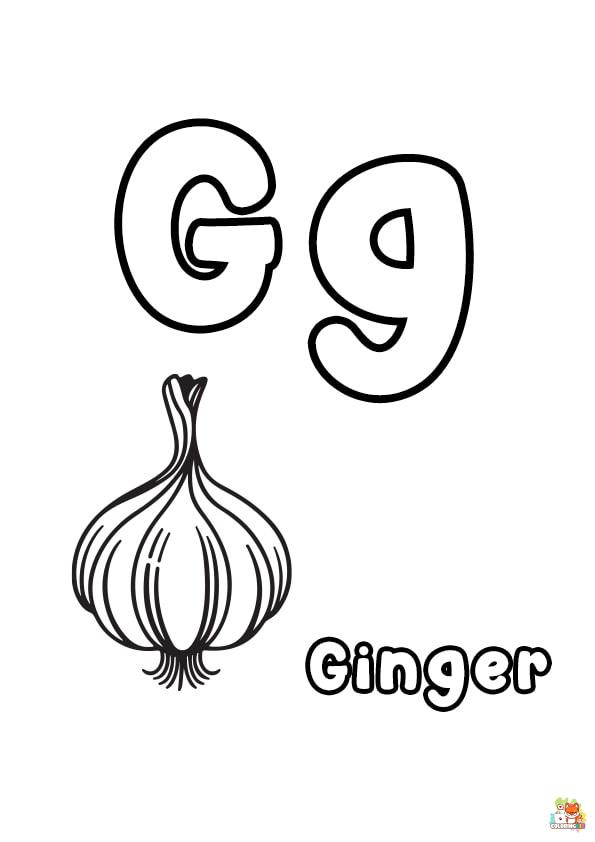 letter g coloring pages 3
