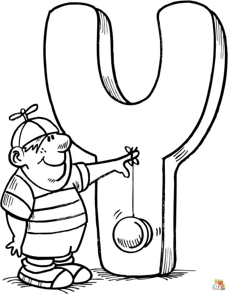 letter y coloring pages 4