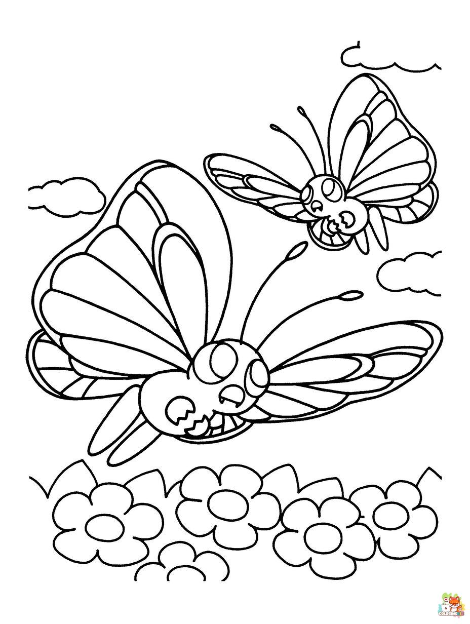 metapod coloring pages 1 1