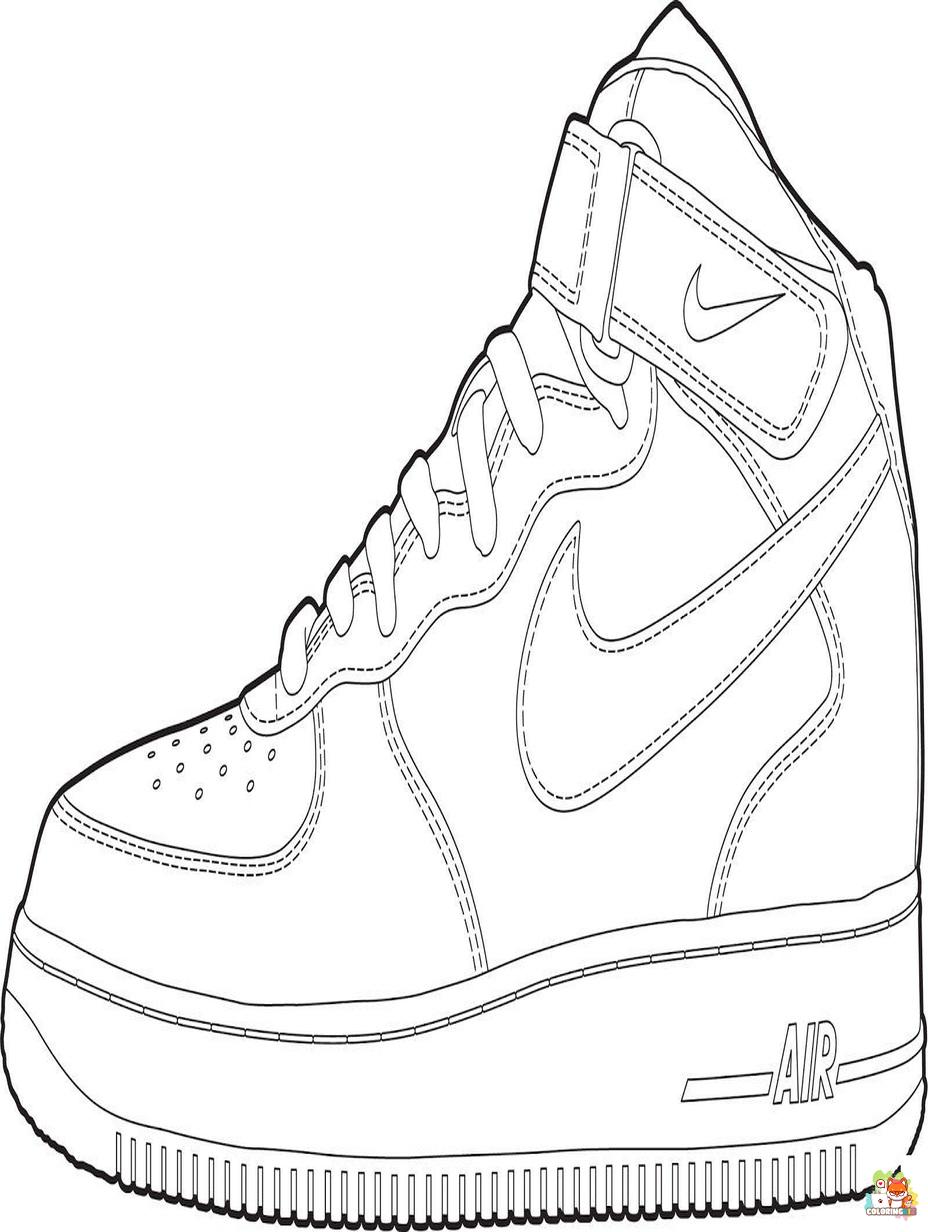 nike coloring pages 2