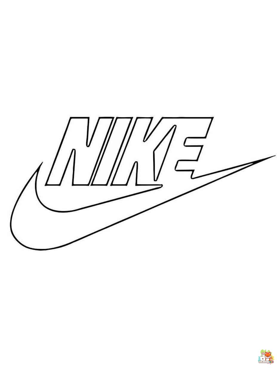 nike coloring pages 3