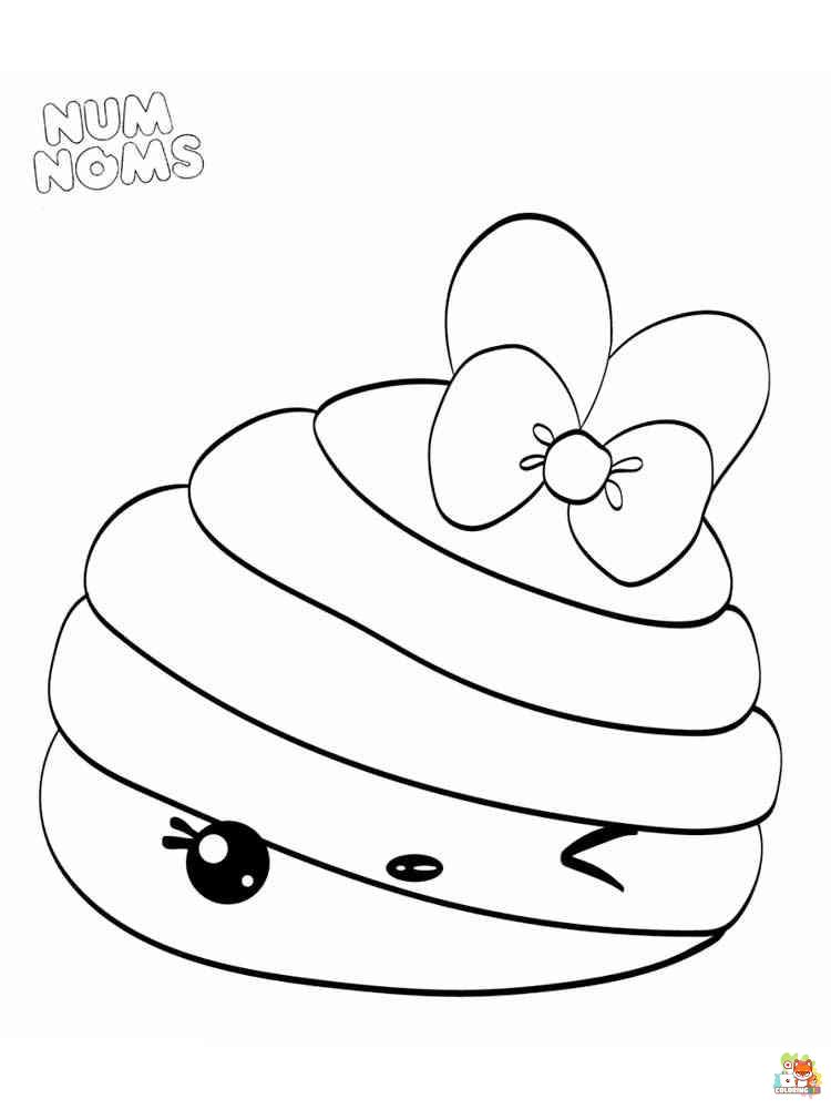 num noms coloring pages to print