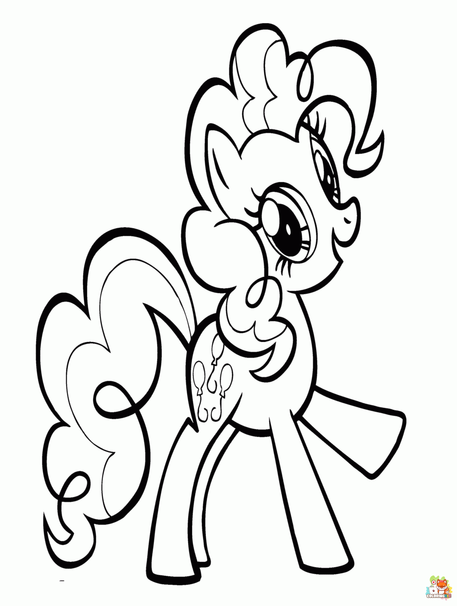 pinkie pie coloring pages 1