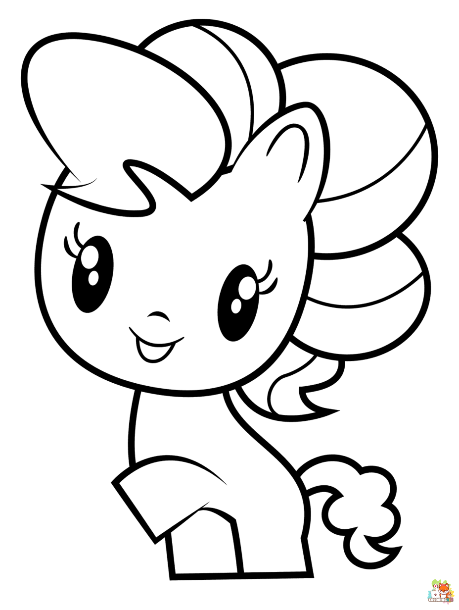 pinkie pie coloring pages printable free