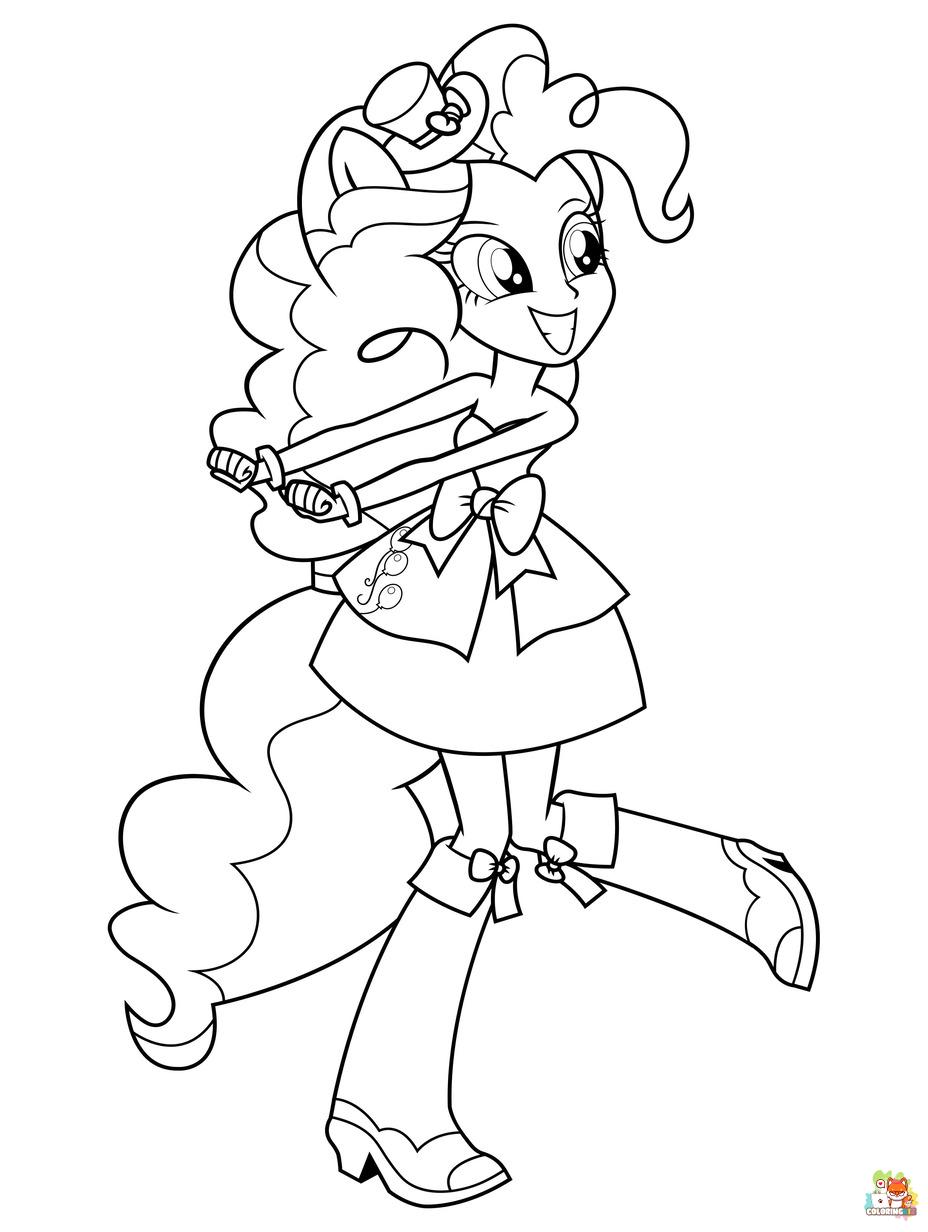 pinkie pie coloring pages to print