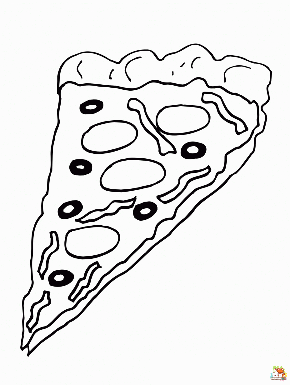 pizza coloring pages coloring pages 1