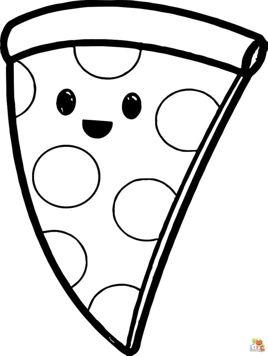 pizza coloring pages coloring pages 2