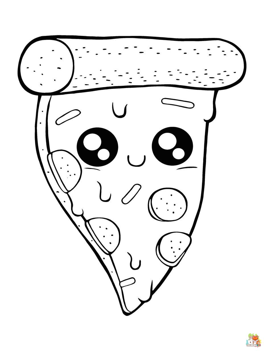 pizza coloring pages coloring pages 3