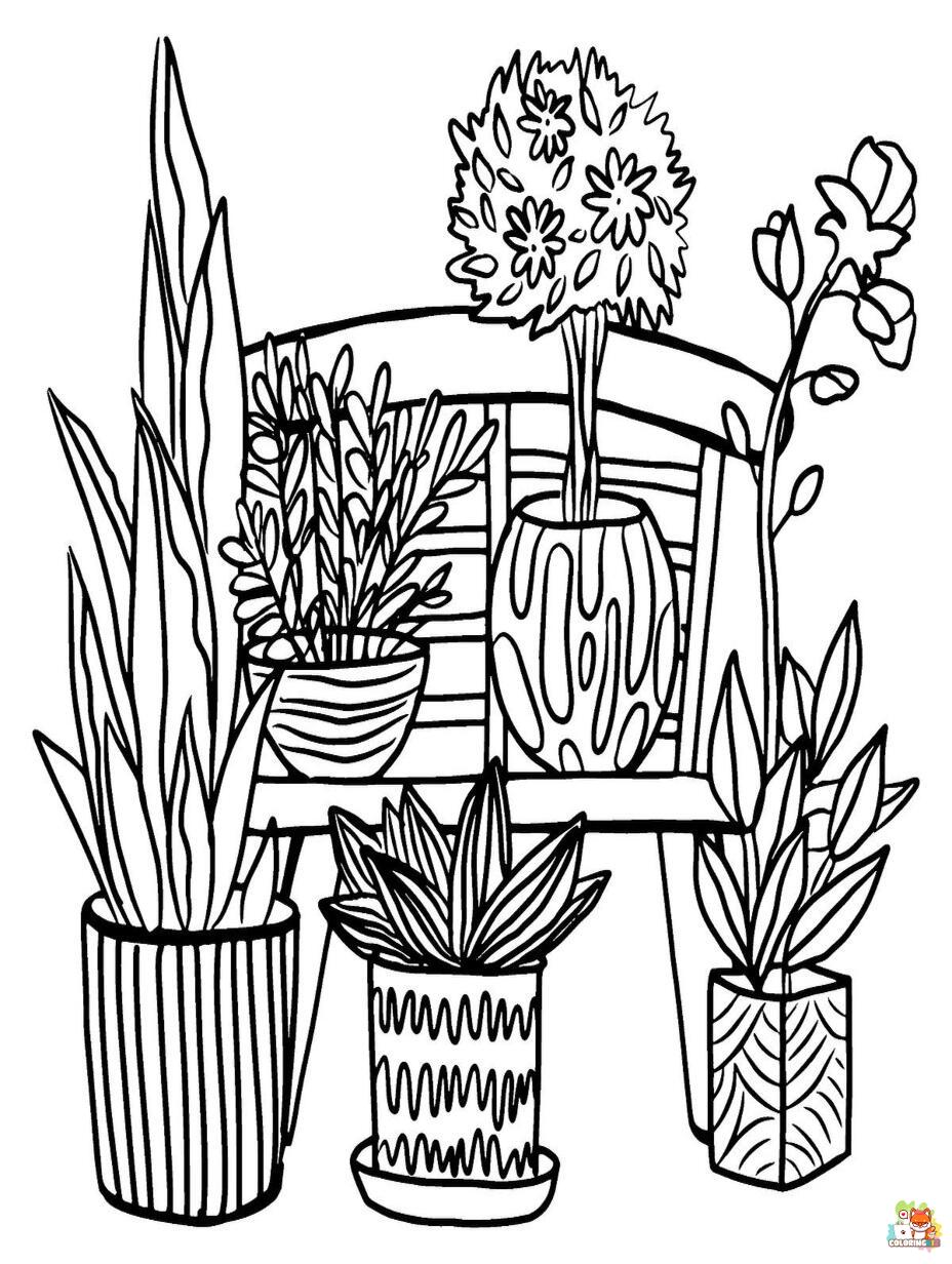 plants coloring pages 3