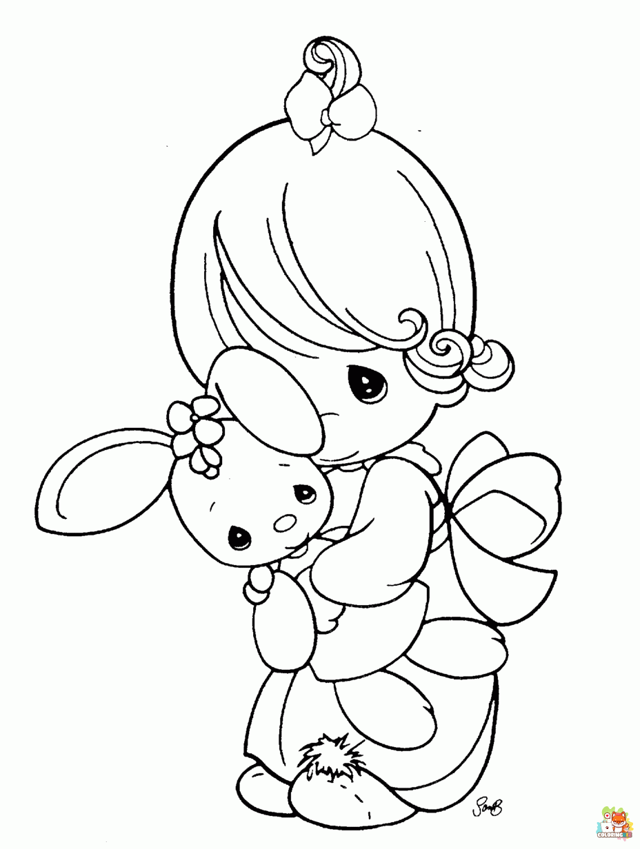 precious moments coloring pages 2