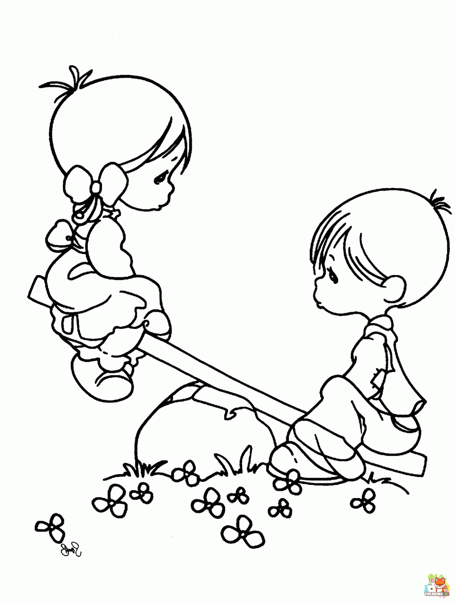 precious moments coloring pages 3