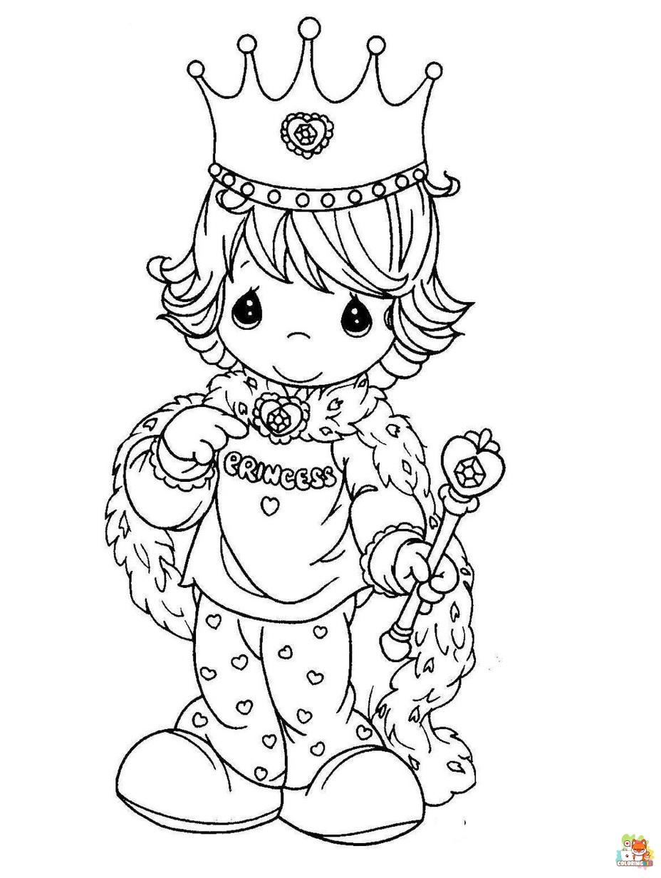 precious moments coloring pages free