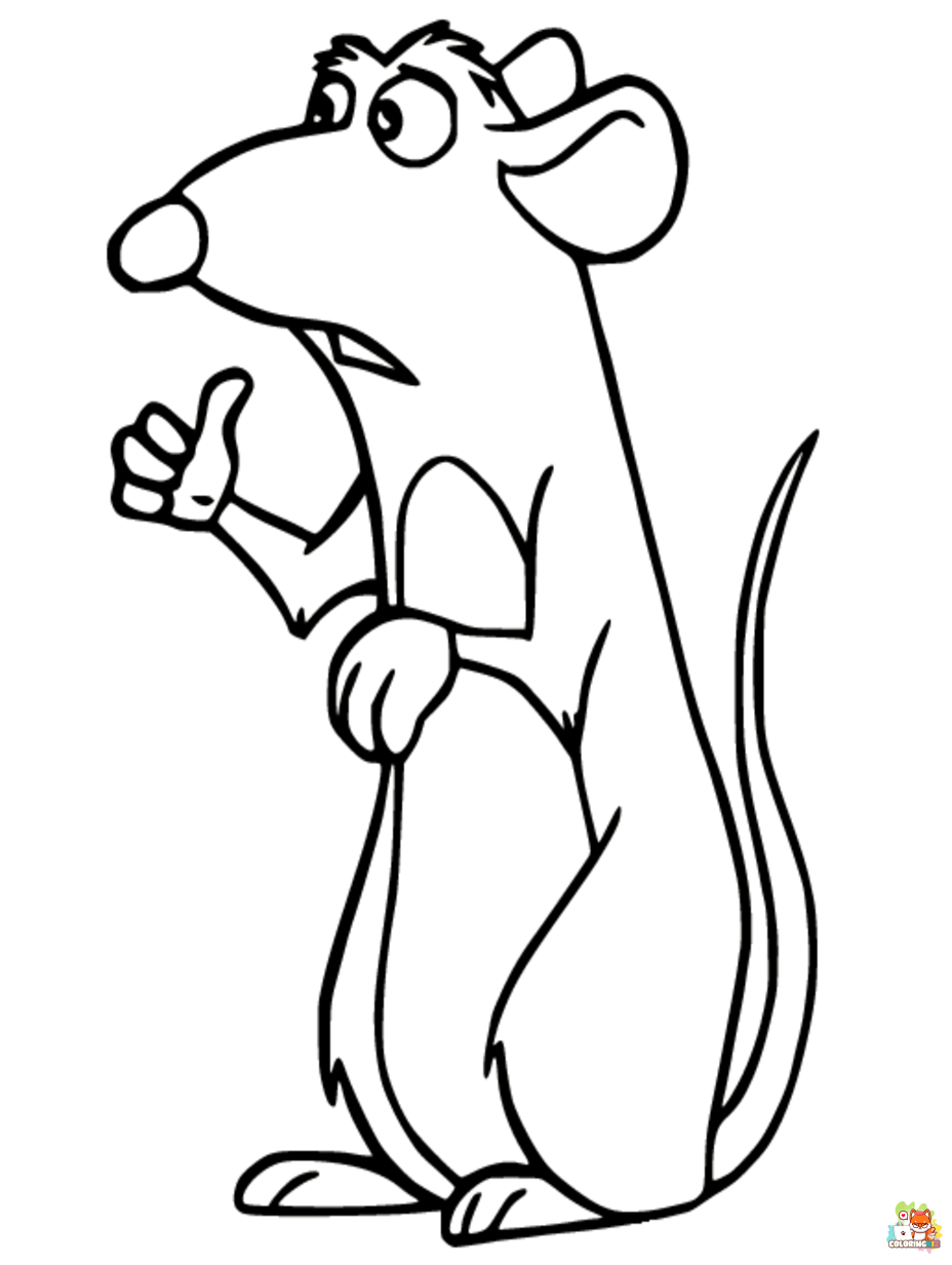 ratatouille coloring pages free