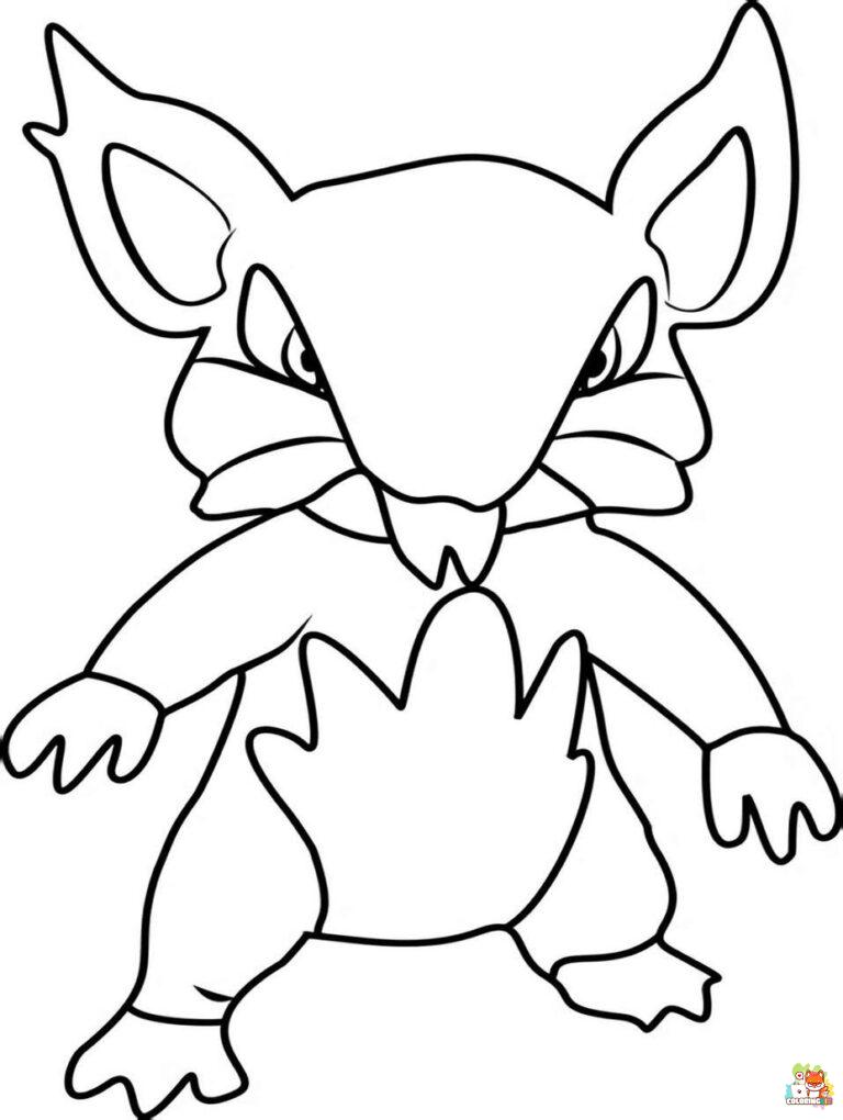 rattata coloring pages 1