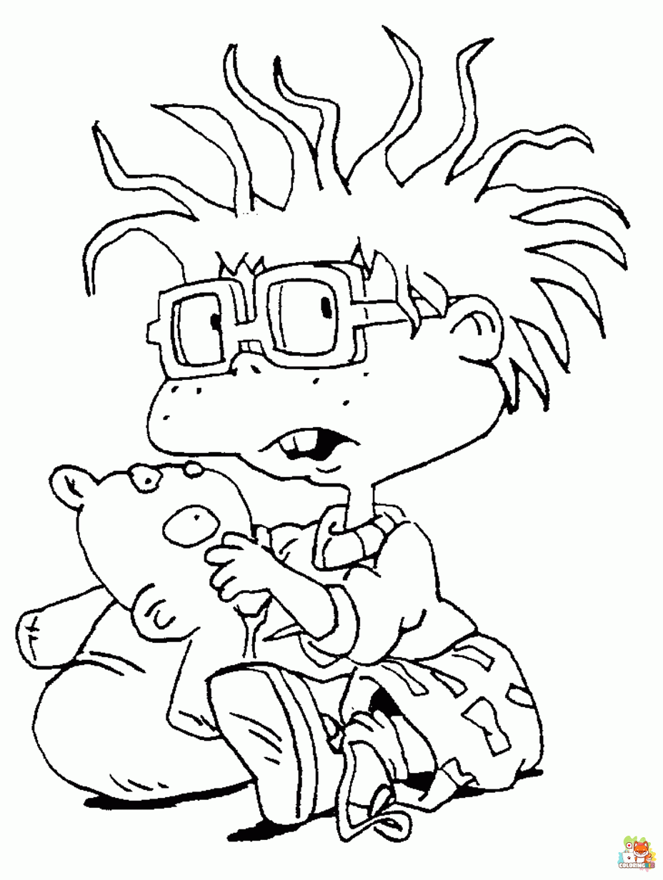 rugrats coloring pages 1