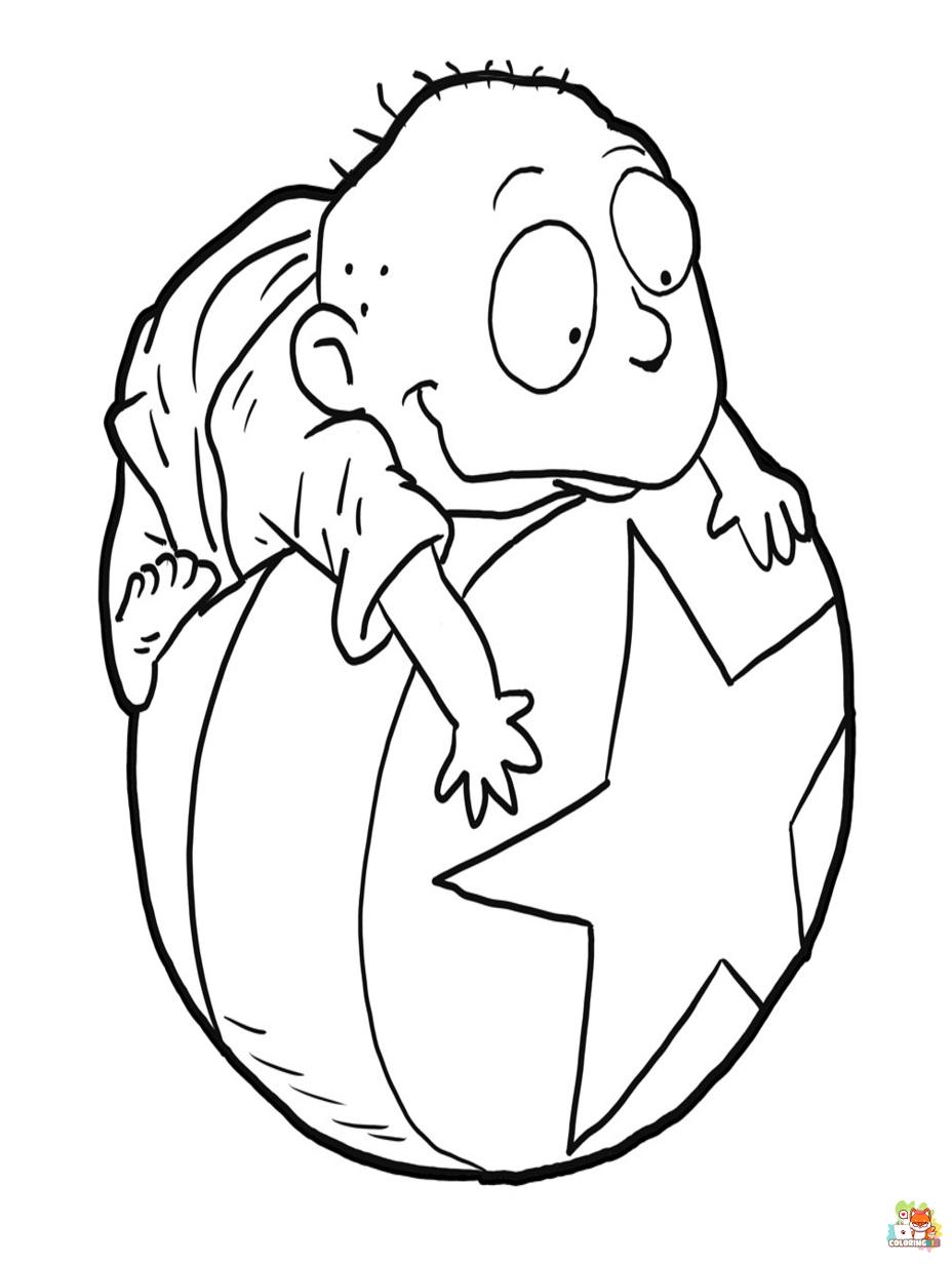 rugrats coloring pages printable free