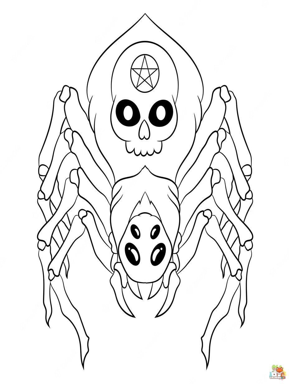 scary coloring pages 2