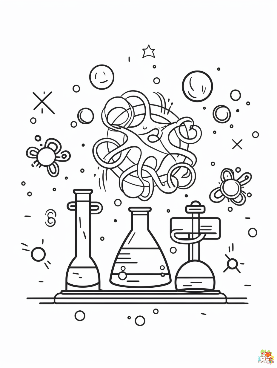 science coloring pages printable free