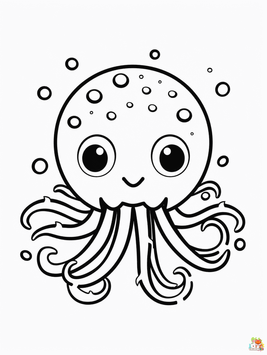 sea animals coloring pages 3