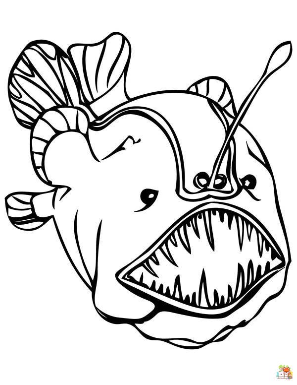 sea monster coloring pages 6