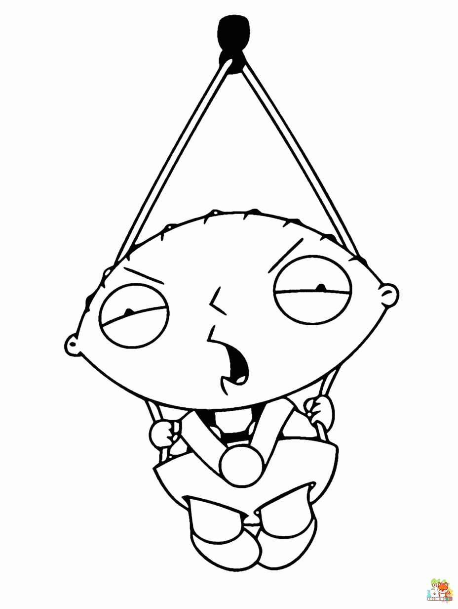 stewie griffin coloring pages 1
