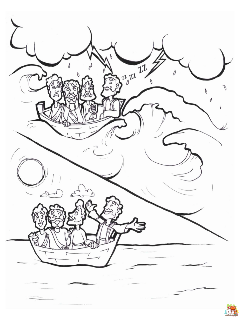 storm coloring pages free