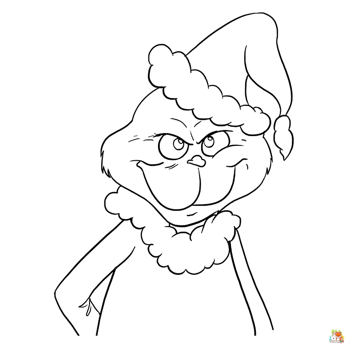 the grinch coloring pages 2