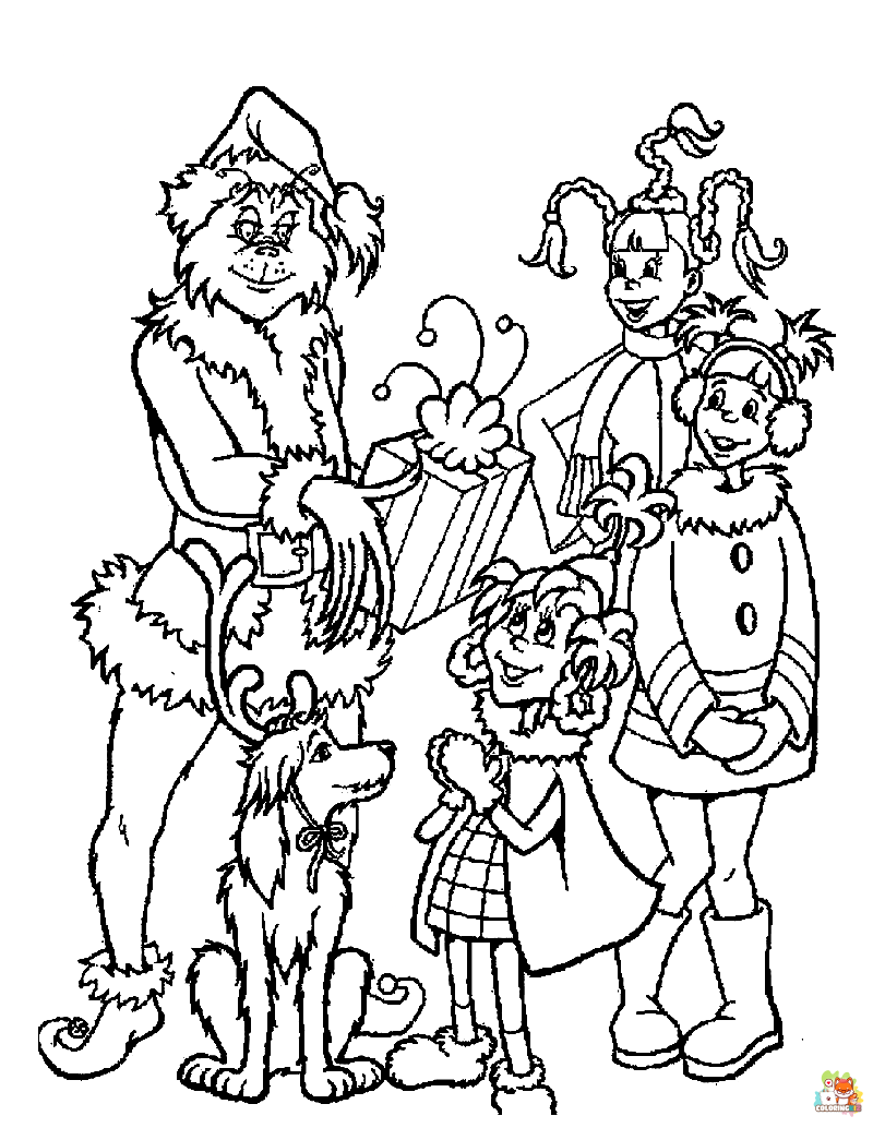 the grinch coloring pages 3