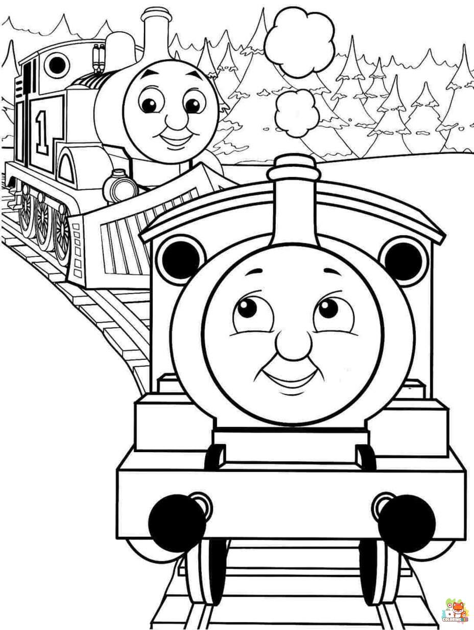 thomas coloring pages 1