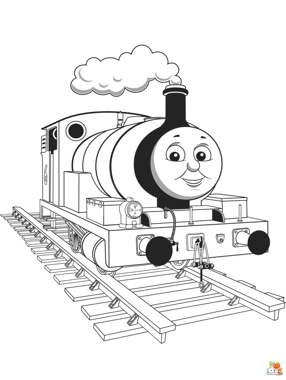 thomas coloring pages free