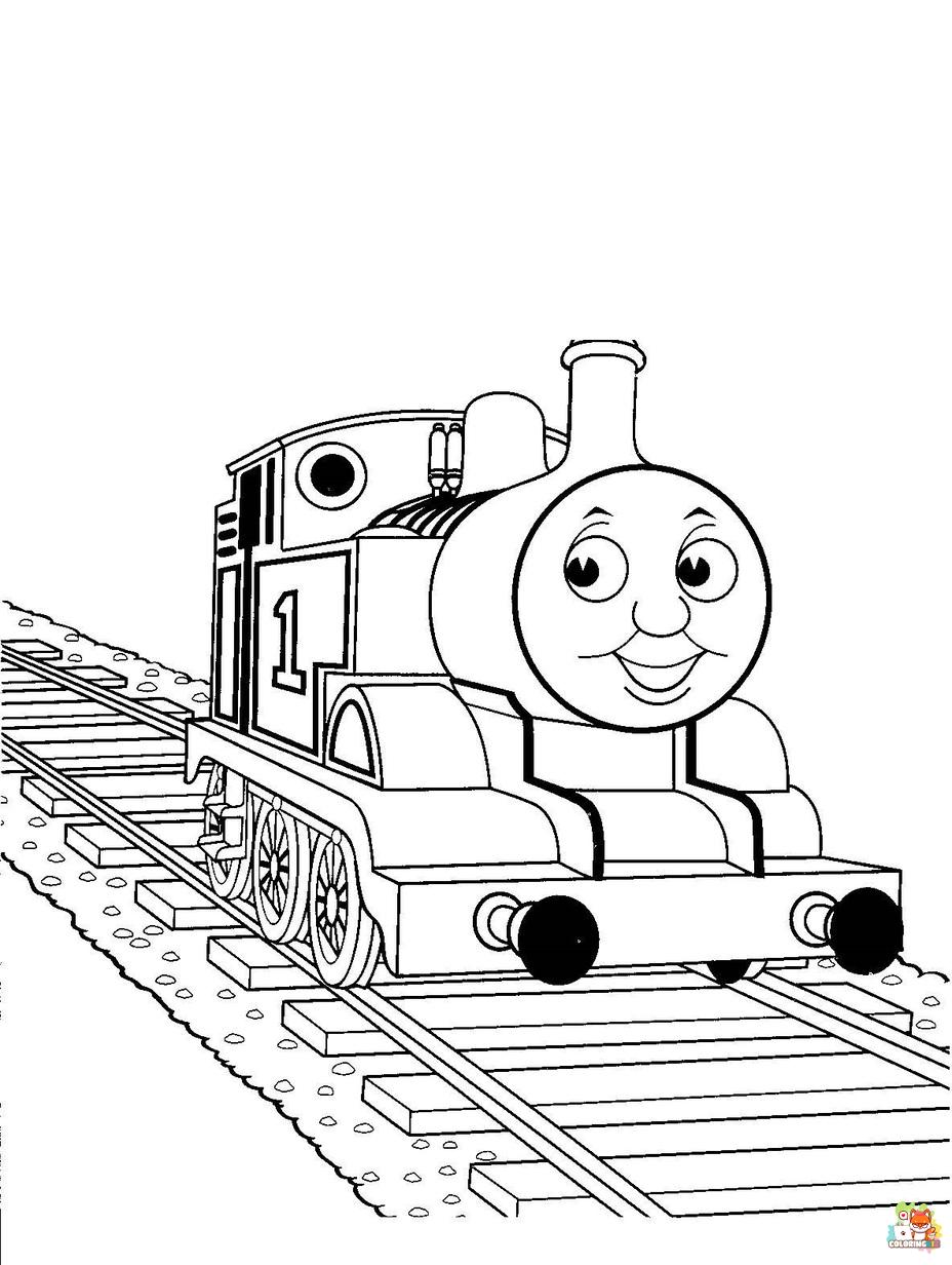 thomas coloring pages printable free