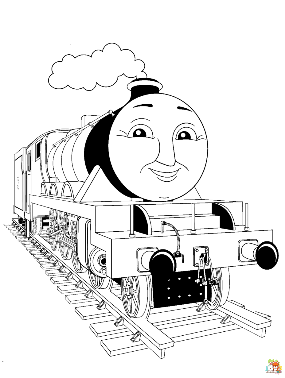 thomas coloring pages to print