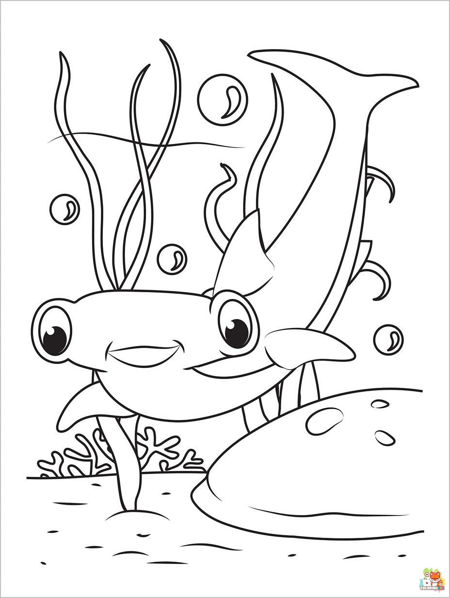 underwater coloring pages 1