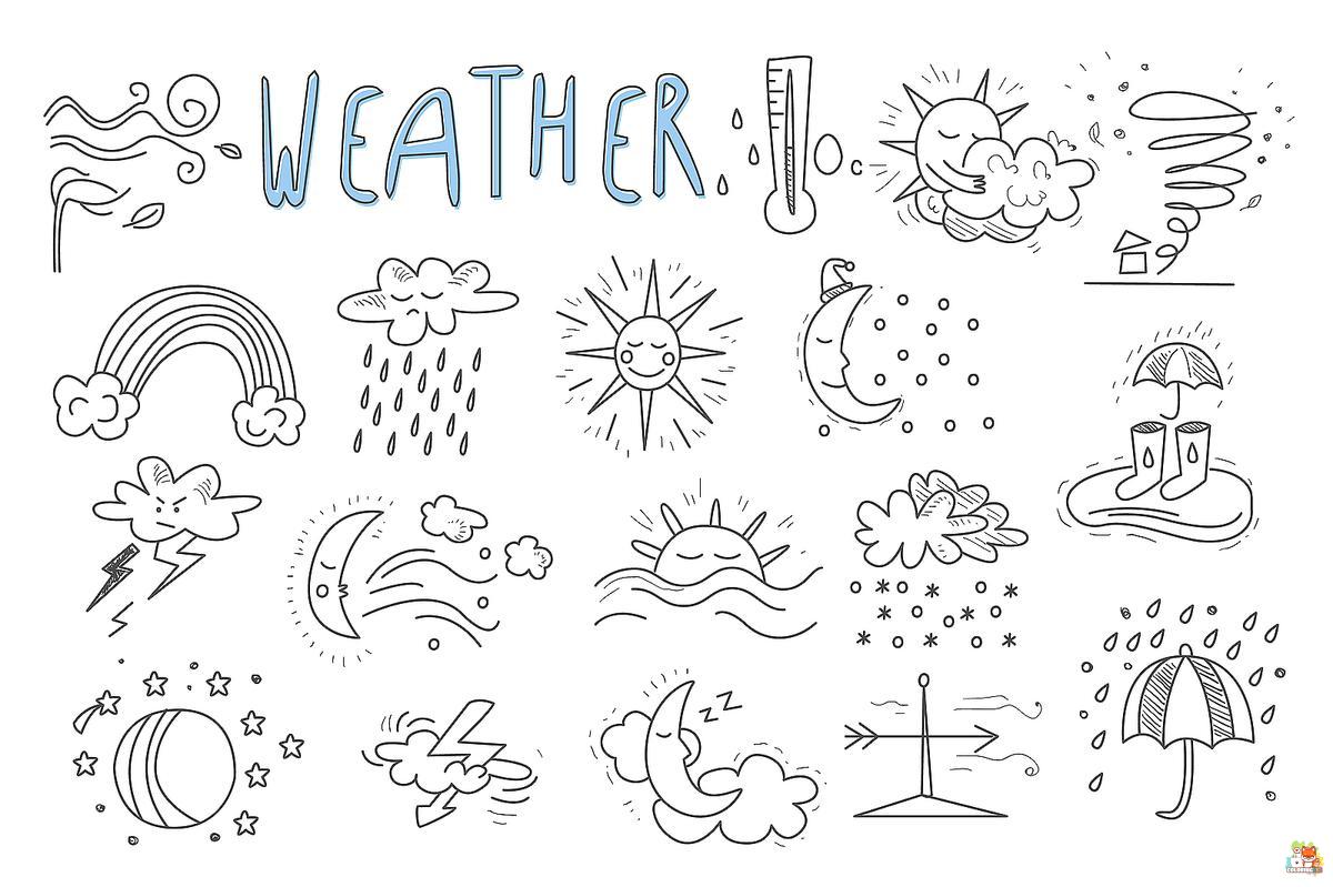 weather coloring pages 6