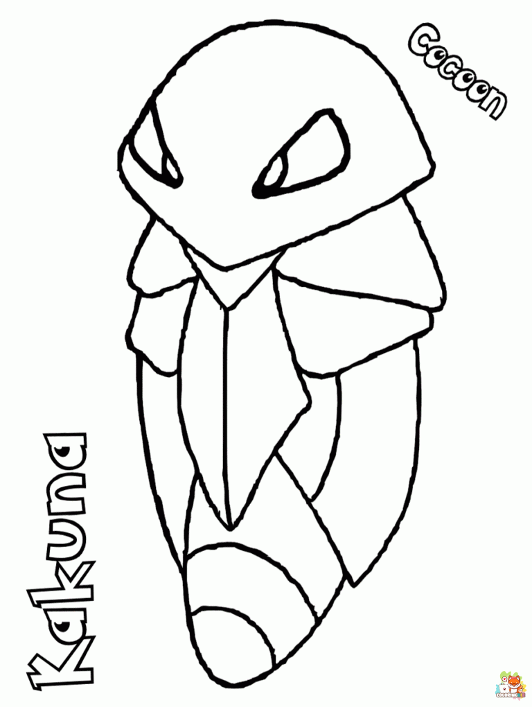 weedle coloring pages 1 1