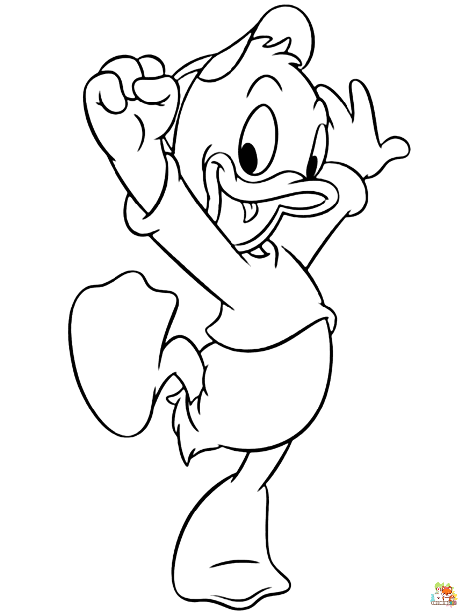 Free ducktales coloring pages for kids