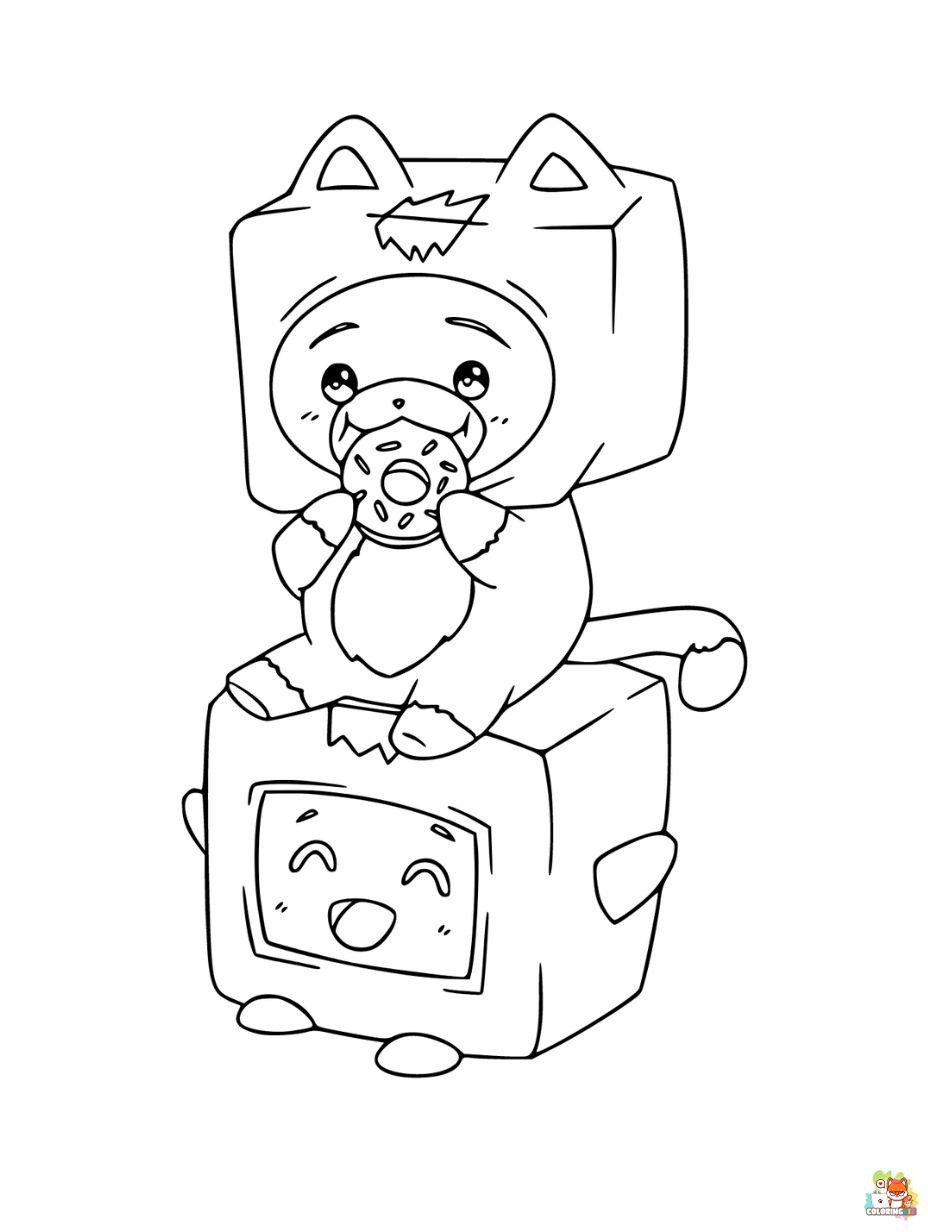 LankyBox coloring pages printable