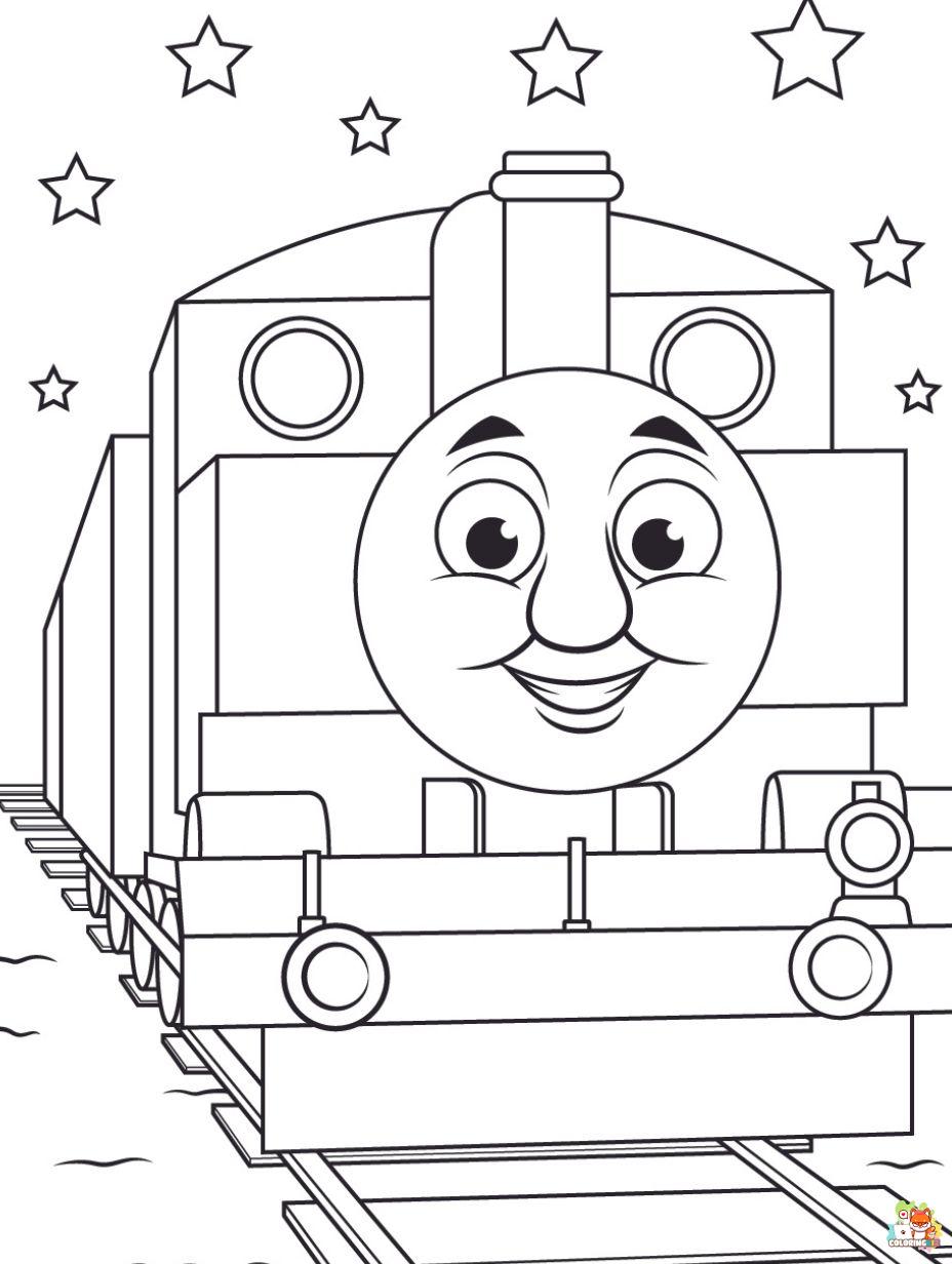 Printable Thomas the Train coloring sheets