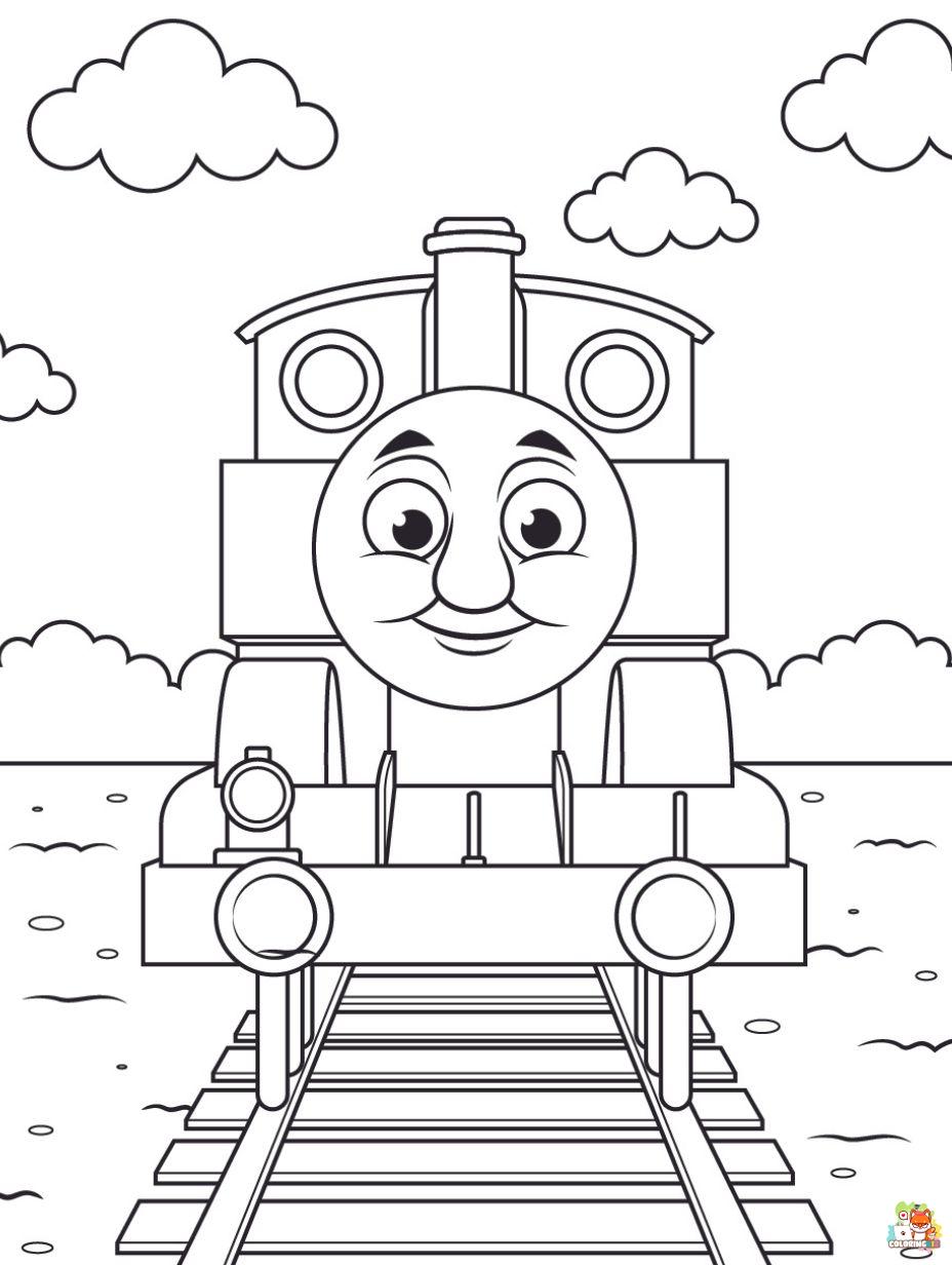 Thomas the Train coloring pages 2