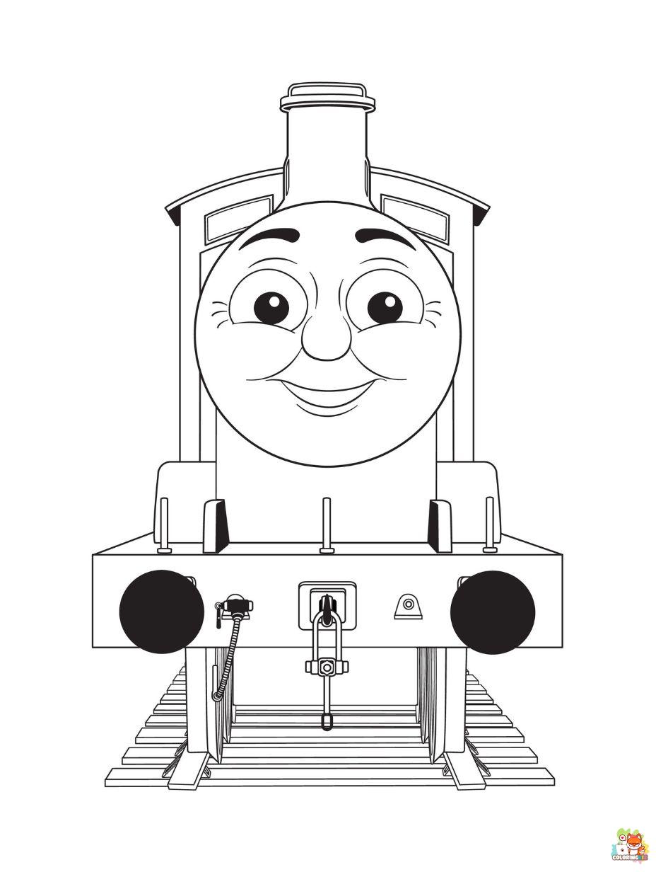Thomas the Train coloring pages to print