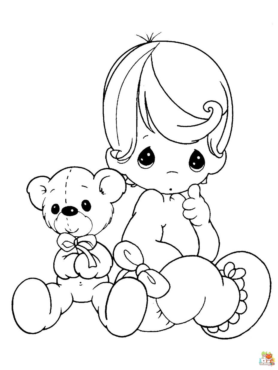 baby coloring pages 1