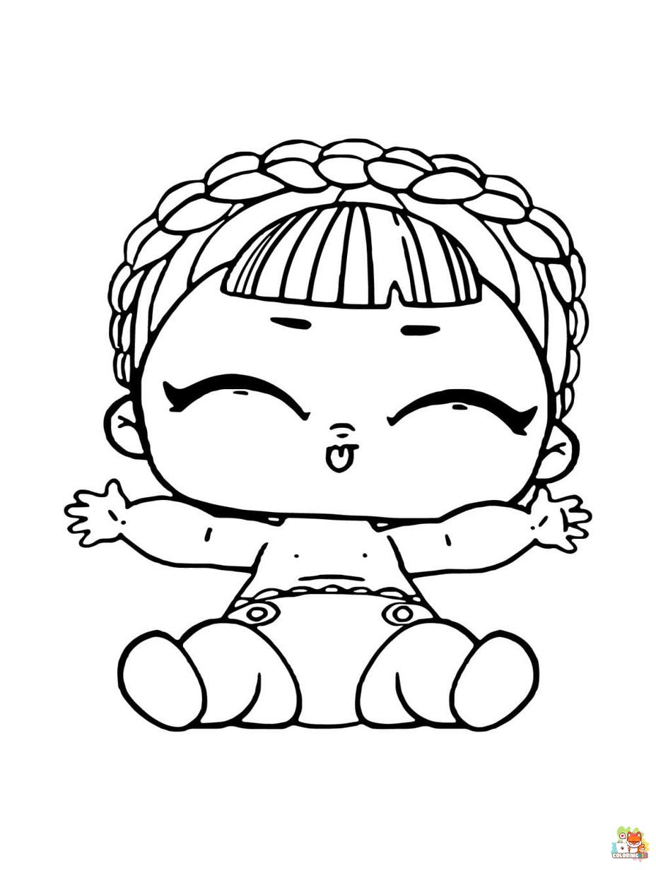 baby coloring pages 2