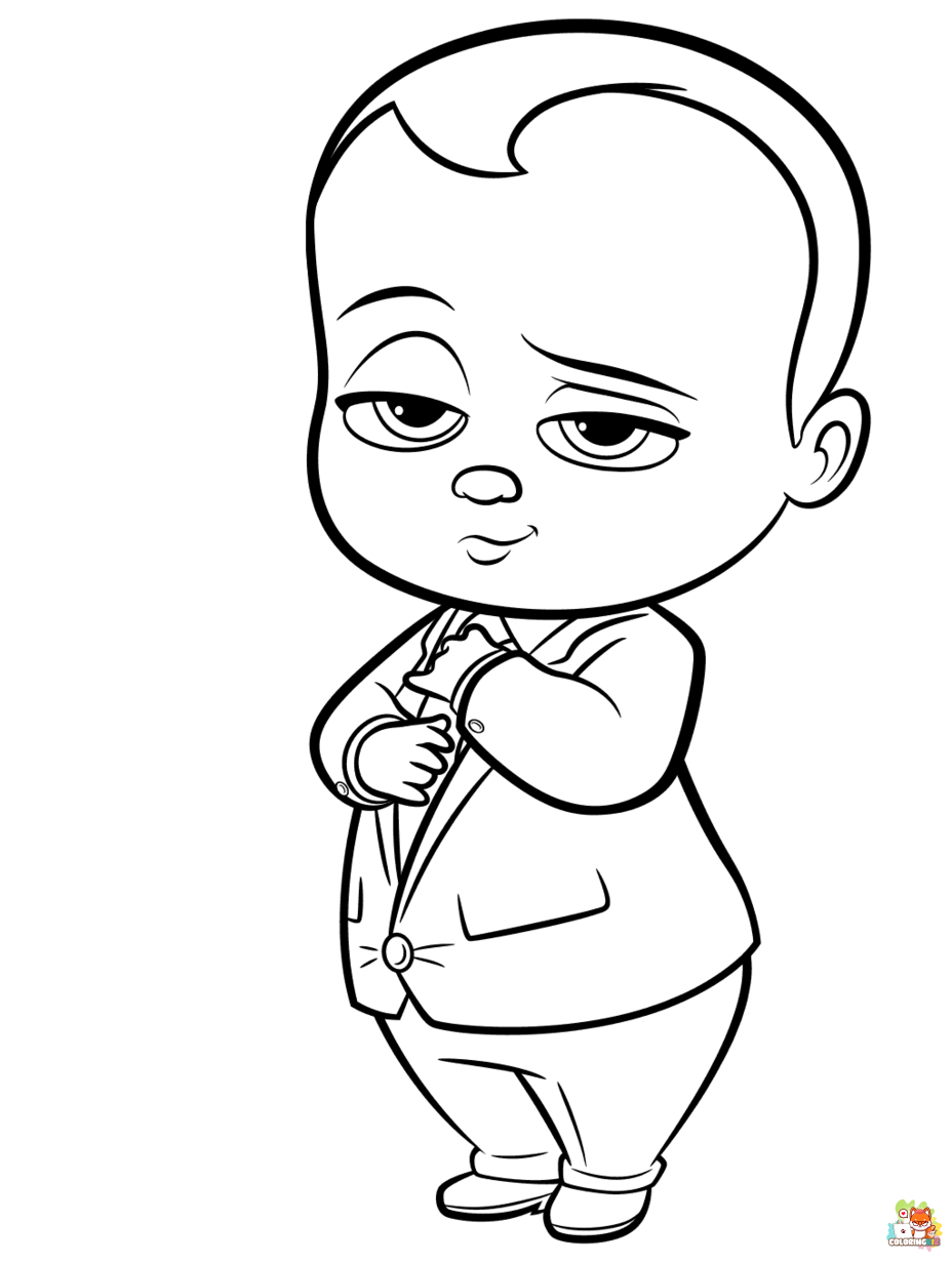 baby coloring pages printable