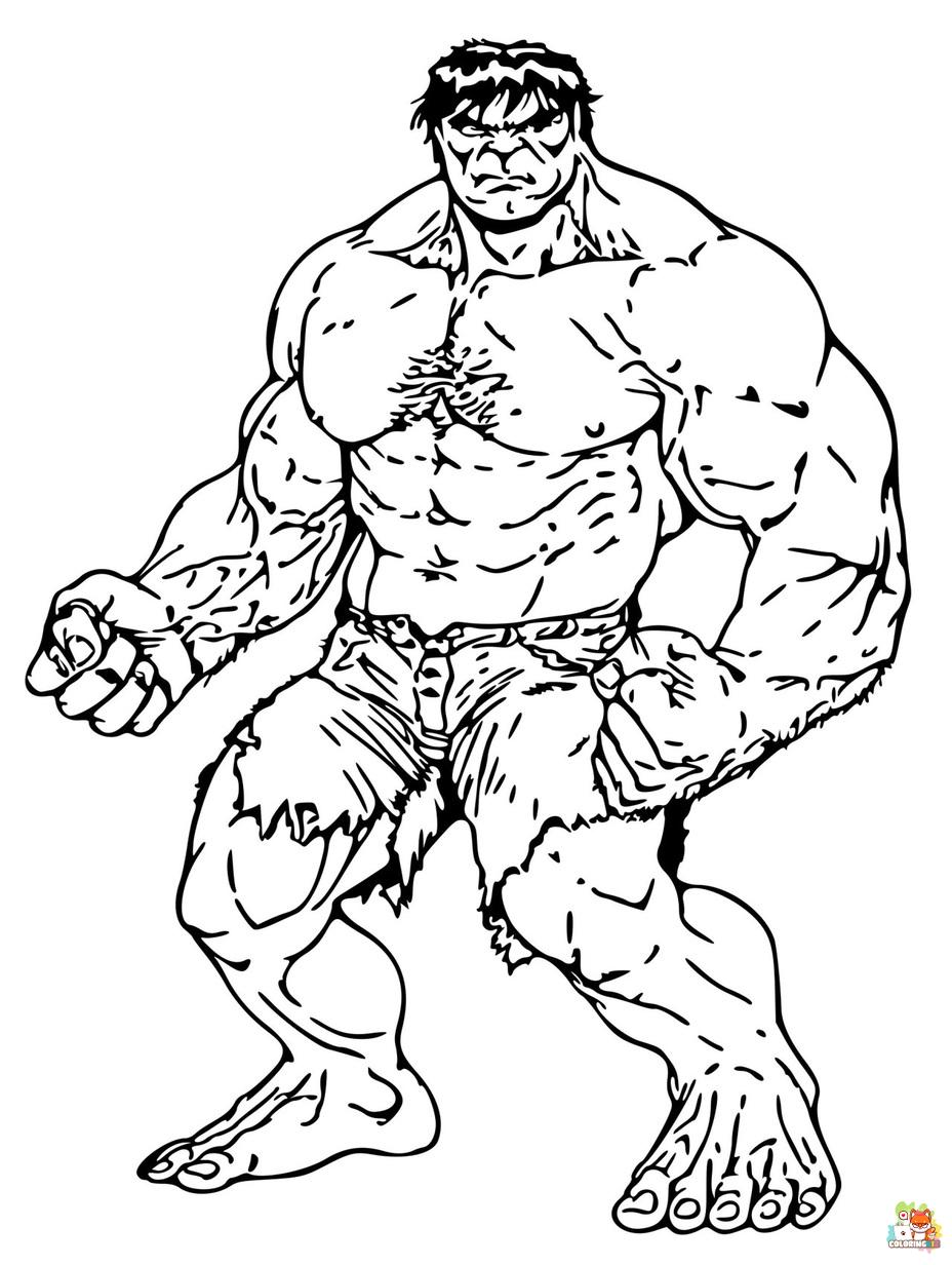 hulk coloring pages 1