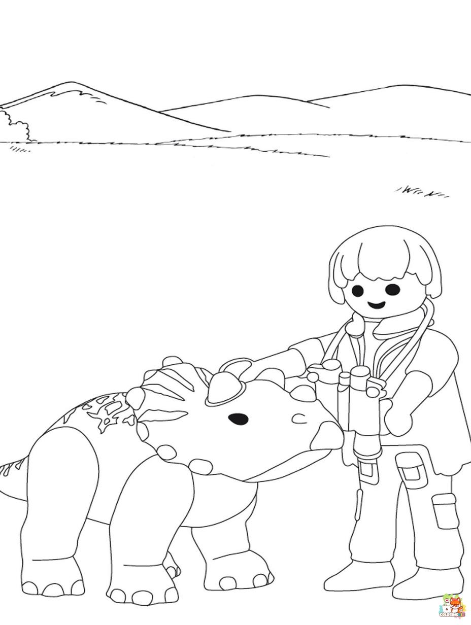 playmobil coloring pages printable