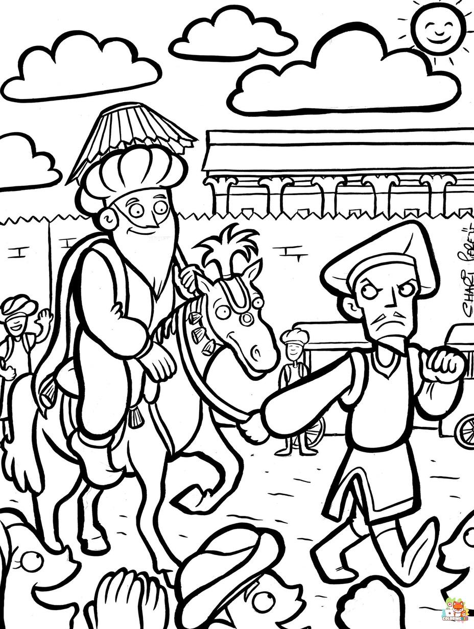 purim coloring pages printable