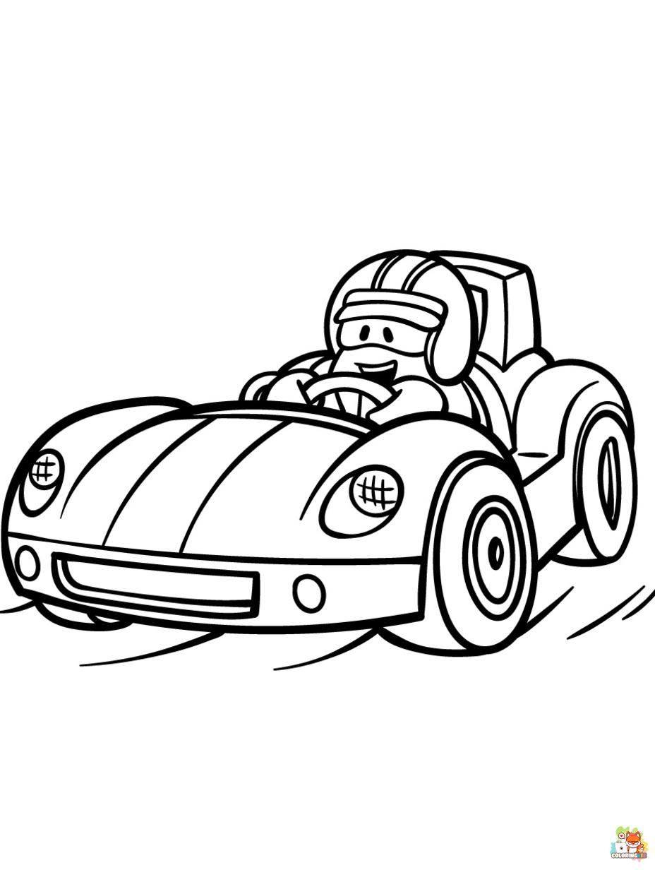 racing car coloring pages 2