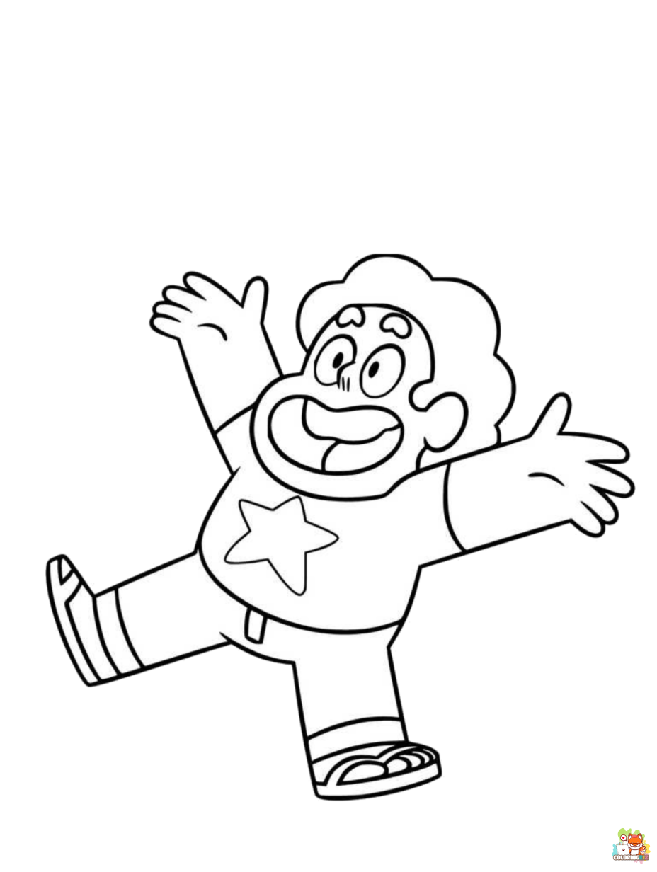 steven universe coloring pages printable free